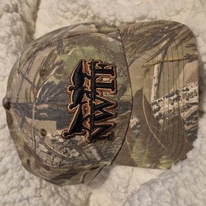 NWTF Turkey Real Tree Camo APG Velcroback Hat - New